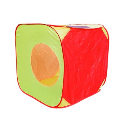 China Easy Install Wuyi Guandi Pop Up Baby Room Children's Room Indoor Theater Play Tent Kid's Square Outdoor Crawling Tent for sale