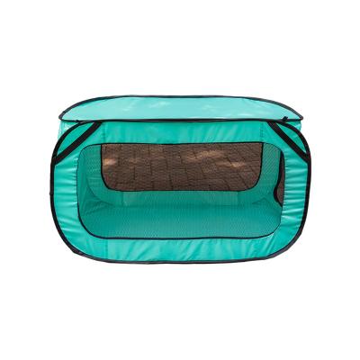 China Viable Portable Foldable Birthing Room Kennel Car Bag Outdoor Pet Tent Pet Drying Cage for sale