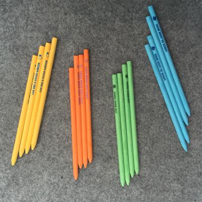 China Drawing Writing 7 Inch High Quality Color Woodless Pencil,Woodless Pencils Full Hollow Color Woodless Pencil For Office&School for sale