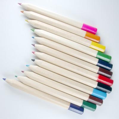 China Drawinig Customized Short Colorful Mini Pencil For Promotion for sale