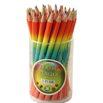 China Wholesale Custom Drawing Rainbow Lead Colored Pencil for sale