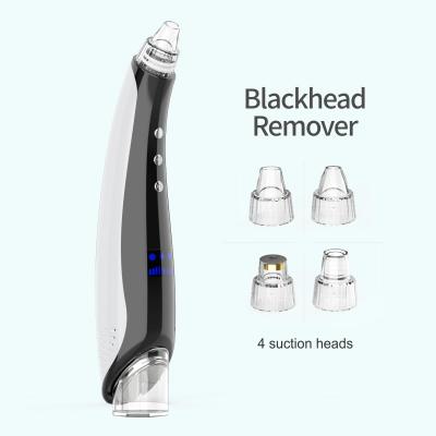 China Microdermabrasion Facial Electric Pimple Removal Acne Pore Remover Mini Pore Cleaner Blackhead Vacuum Pore Remover Beauty Cleaner Extractor for sale