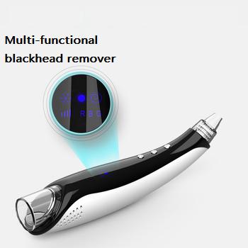 China Electronic Pore Remover New Products RF Equipment Skin Pore Vacuum Acne Removal Vacuum Blackhead Remover Home Remedy Shopify for sale