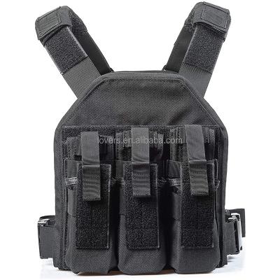 China Combat Training Vest Assault Vest Anti-theft Molle Tactical Hunting Military Vest for sale