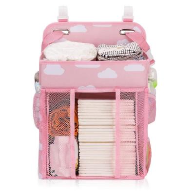 China Water Resistant Premium Diaper Storage Organizer Baby Hanging Diaper Bag for sale