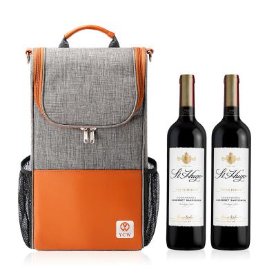 China YCW Waterproof Brand New Stylish Outdoor Insulated Tote Carry On Vintage Wine Bag for sale