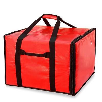 China Waterproof Keep Hot Custom Food Premium Insulated Food Delivery Leakproof Heated Bag for sale