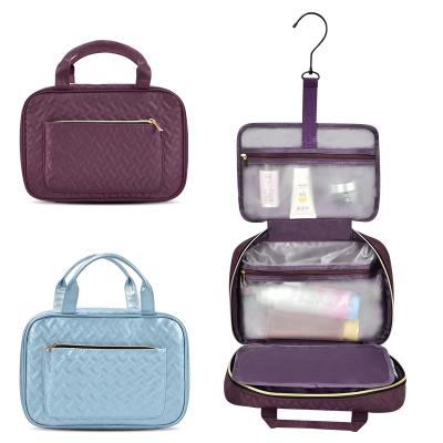 China Lady Factory Wholesale Travel Cosmetic Organizer Toiletry Bag Makeup Case for sale