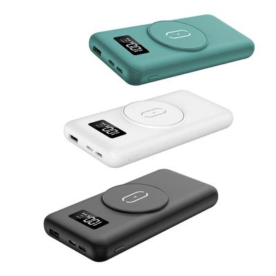 China New Free Sample Wireless Fast Charging Led Cell Phone Fast Charger Mini Power Bank 50000mah Portable Power Banks 40000mah Mini Power Bank Charges for sale