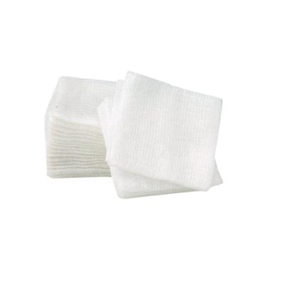 China Soft Mascot 100Pcs 4x4 Alcohol Free Disposable 4ply Nonwoven Gauze Top Supplier Dental Medical for sale