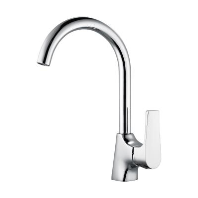 China Thermostatic Faucets Wholesale 360 ​​Degree Swivel Single Hole Single Handle Mixer Tap Kitchen Faucet for sale