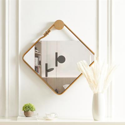 China Wholesale Herschel Tiles Decorative Krytox Herschel Bathroom Minimalist Integral Acrylic Arch Wall Black Series Mirror for sale