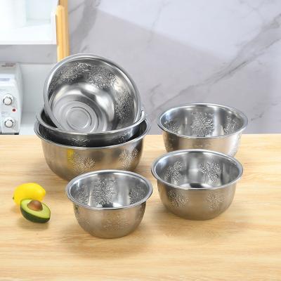 China Stainless Steel Disposable Deep Finger Bowl With Lid With Pattern for sale