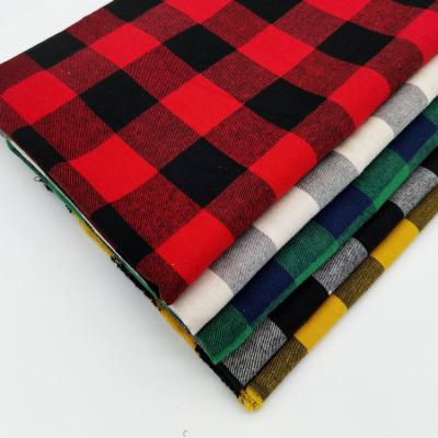 China Sustainable Woven Plaid Polyester Cotton Fabric for Skirts Clothing Shirts and Uniforms for sale