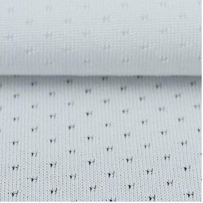 China QUICK-DRY 170 cm Jacquard Knitted Fabric for Breathable and Weft Knitting Sport Wear for sale