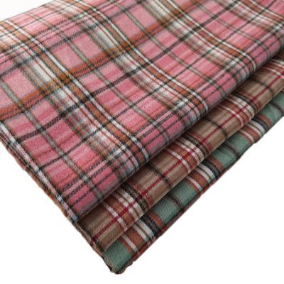 China 145cm Width Japanese and Korean Fashion Yarn Dyed Plaid Fabric Polyester Cotton for School Uniform for sale