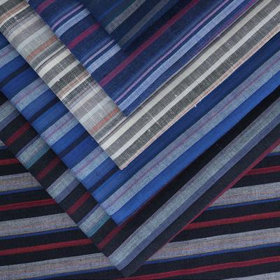 China Customized Size Linen Cotton Strips for Yarn-Dyed Combed Cotton Fabric for sale