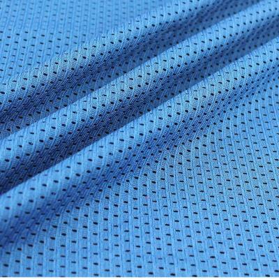 China QUICK-DRY 100% Polyester 75D Customized Design Knitted Mesh Flag Fabric Roll for Garment for sale