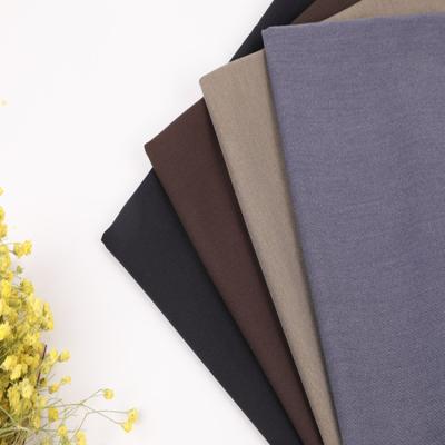 China Polyester/Cotton TR 4 Way Stretch Double-Face Elastic Fabric with and Density 140*100 for sale