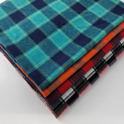 China Soft Yarn Dyed Jacquard Polyester Cotton Check Fabric for Children's Garments Lining for sale