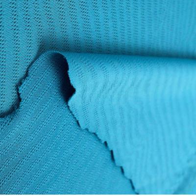 China 160cm Knitted Polyester Jacquard Mesh Fabric for Sportswear Outlet Polyester Knitted for sale