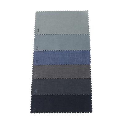 China Grey Blue Black Suit Fabric Made of Modal Linen Polyester Spandex for Pants or Shirt for sale