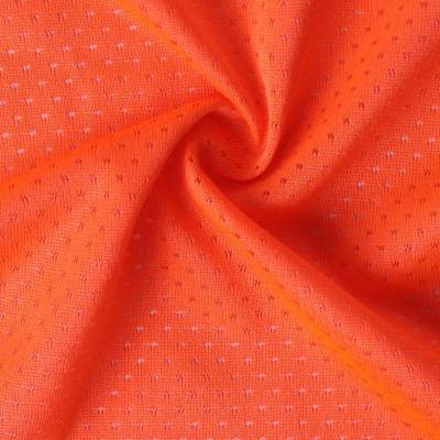 China Dyed 100% Polyester Butterfly Net fabric Jacquard Breathable Mesh Fabric for Shorts wearing for sale