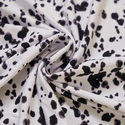 China Anti Pill Good Quality Crepe Fabrics Viscose Satin Crepe Printed Rayon Viscose Fabric for sale