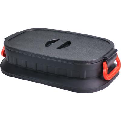 China Factory Supply Attractive Price Expandable Design PP+PE Folding Bucket 18l Car Trunk Storage Box for sale