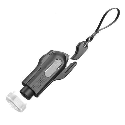 China Emergency Car Safety Hammer Mini Self Defense Car Window Glass Breaker Key Chain 8.4*2.2*2.9CM for sale