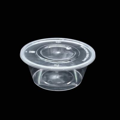 China Freshness Preservation 750ml Factory Customized Disposable Plastic Food Container With Lid Food Storage Container Plastic for sale