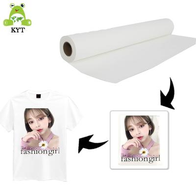 China Clothing Specialized Suppliers Sublimation Sticker Sublimation 100gsm Sticky Paper Iron On Paper for sale