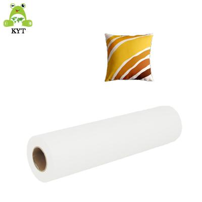 China Apparel Sublimation Sticky Printing White Transfer Paper For Textiles 80gsm Instant Sublimation Dry Flat Paper Liner For Pillow for sale