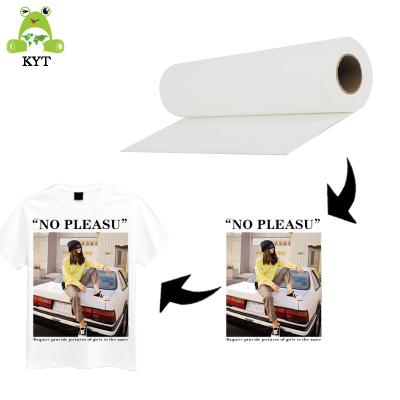 China Apparel Sublimation A3 A4 Sticky Tacky Sublimation Transfer Paper Roll For Cotton T-shirt Patches Adhesive for sale