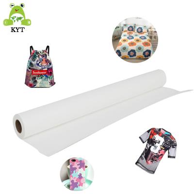 China High Quality Sublimation Fast Dry Printing Heat Transfer A4 A3 Paper Roll Uncut Uncut Sticky Bad Taste Paper for sale