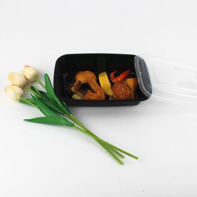 China Bento Rice pp Plastic Viable Lunch Box Food Container Disposable Meal Prep 200ml-2000ml Round Rectangular for sale