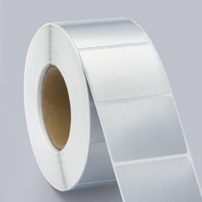 China Barcode Mobility Waterproof Furniture Barcode Label Paper Removable Roll 80mmX50mm for sale