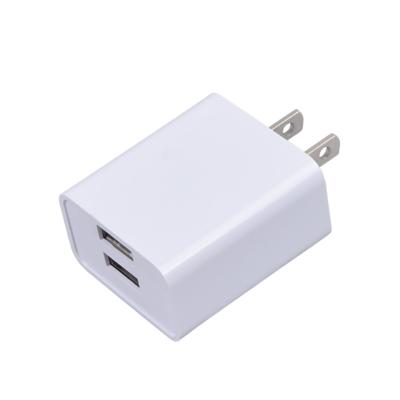 China Wholesale Mobile Phone Dual USB Ports Wall Charger For iPhone Huawei Xiaomi Home Travel Charger 5V 2A Mobile Phone Charger Adapter for sale