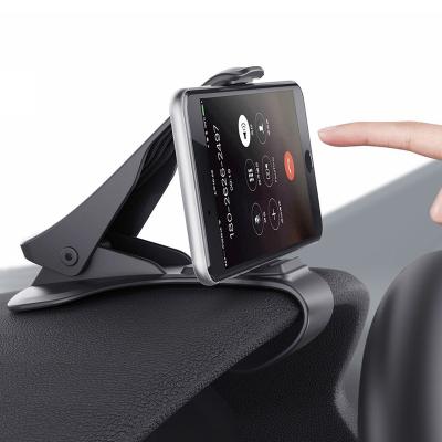 China Hot Selling ABS Car Dash Mount Phone Holder Stand Clip For All GPS Mount Car Phone Clip Holder for sale