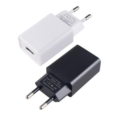 China High Quality EU USA Plug Mobile Phone 5V 2A 10W Mobile Phone Charger Travel Wall Charger Portable USB Charger For Mobile Phone for sale