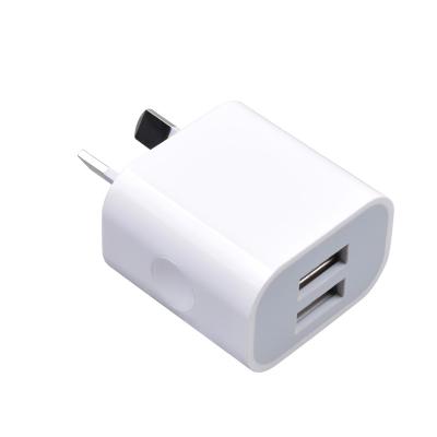 China 5V2A Dual USB Wall Charger Sale Like Hot Cakes AU Plug 5V2A USB Wall Charger 10W Travel Fast Charging Adapter For iPhone Samsung Power Bank for sale