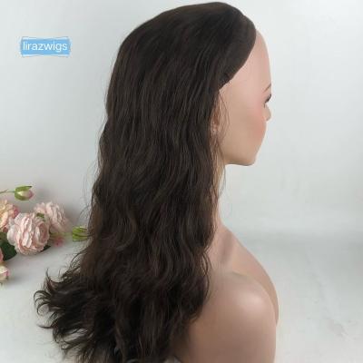 China Factory Certificate European Natural Kosher Hair Color Natural Wave Wig Band Fall Silk Superior Jewish Kosher Wigs for sale