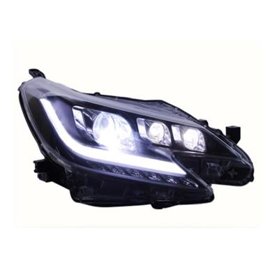 China ABS+LED OEM Drl Light OEM Headlight Assembly Reiz Headlight Mark X Headlamp 2014 - 2018 For Toyota for sale