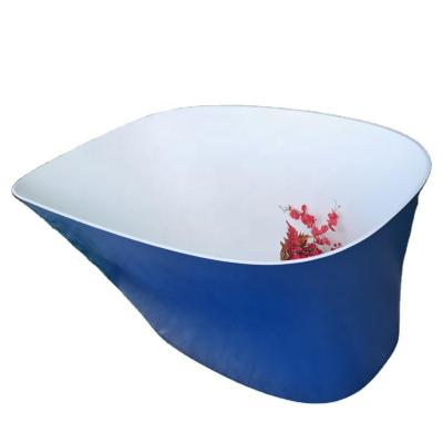 China Freestanding Freestanding Tub, cUPC Certificated, Small Free Standing Acrylic Bathtub with Overflow, Drain and Hose for Soaking SPA for sale