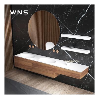 China Modern Luxury Bathroom New Design Hotel Artificial Stone Wash Basin for sale