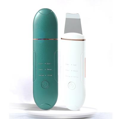 China Good Quality Wholesale Face Beauty Machine Skin DEEP CLEANING Ion Peeling Ultrasonic Facial Scrubber for sale