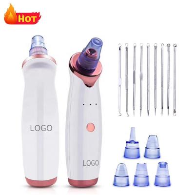 China Free Sample 2022 Blackhead Removal Primer 5 in 1 Pore Vacuum Blackhead Remover Acne Blackhead Remover Facial Pore Suction for sale