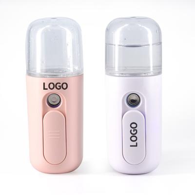 China USB Rechargeable Nano Moisturizer Sprayer Moisturizing Face Steaming Instrument Beauty Sprayer for sale