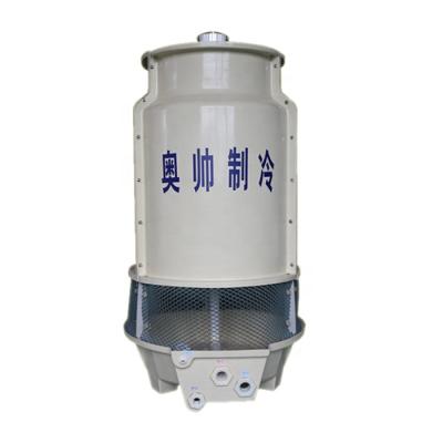 China Building Material Shops 8 Ton High Quality Industrial FRP Mini Round Counterflow Water Cooling Tower Sales for sale