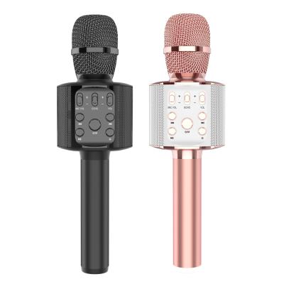 China Wholesale Wireless Karaoke Mic Speaker Handheld Microphone USB Handheld Microphone Factory for sale